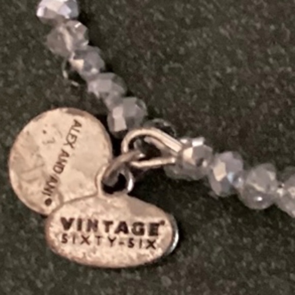 Alex and Ani Expandable Wire Bracelet Brilliance Wrap, Starlight, RS NWT - Picture 11 of 12